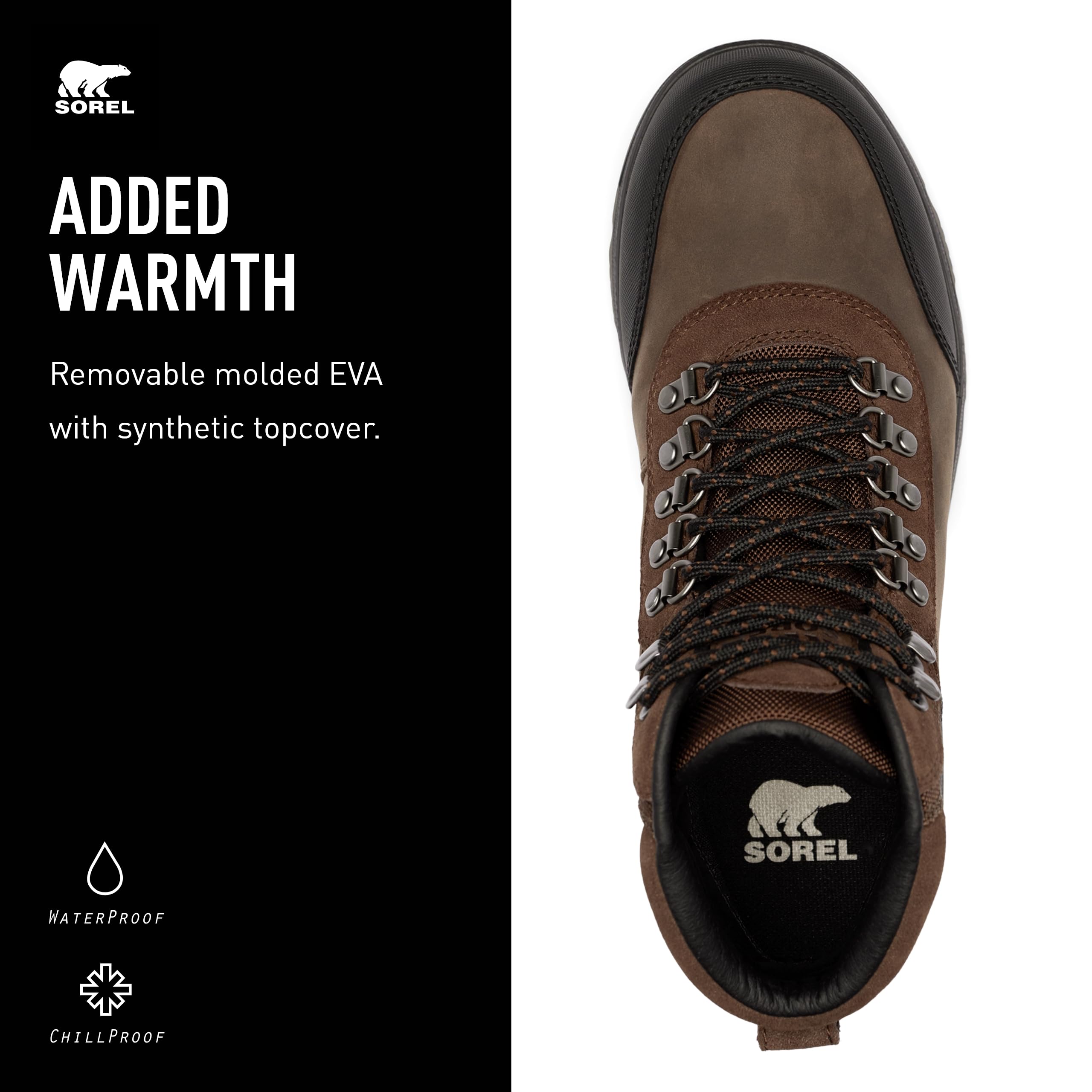 Foto 5 pulgar | Botas Sorel Ankeny Ii Hiker Impermeables Para Hombre - Talla 11 - Venta Internacional.