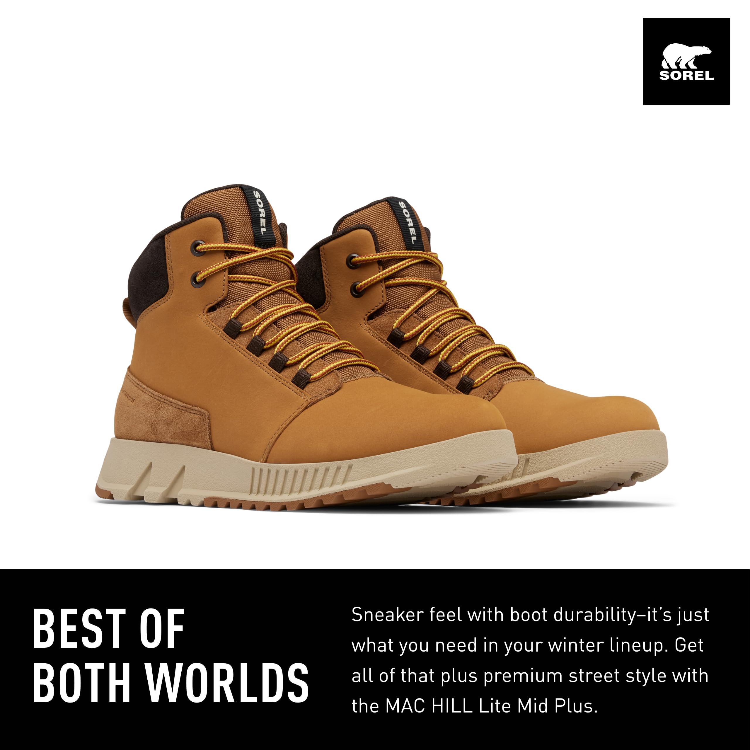 Foto 3 pulgar | Bota Sorel Mac Hill Lite Mid Plus Impermeable Para Hombre - Venta Internacional.