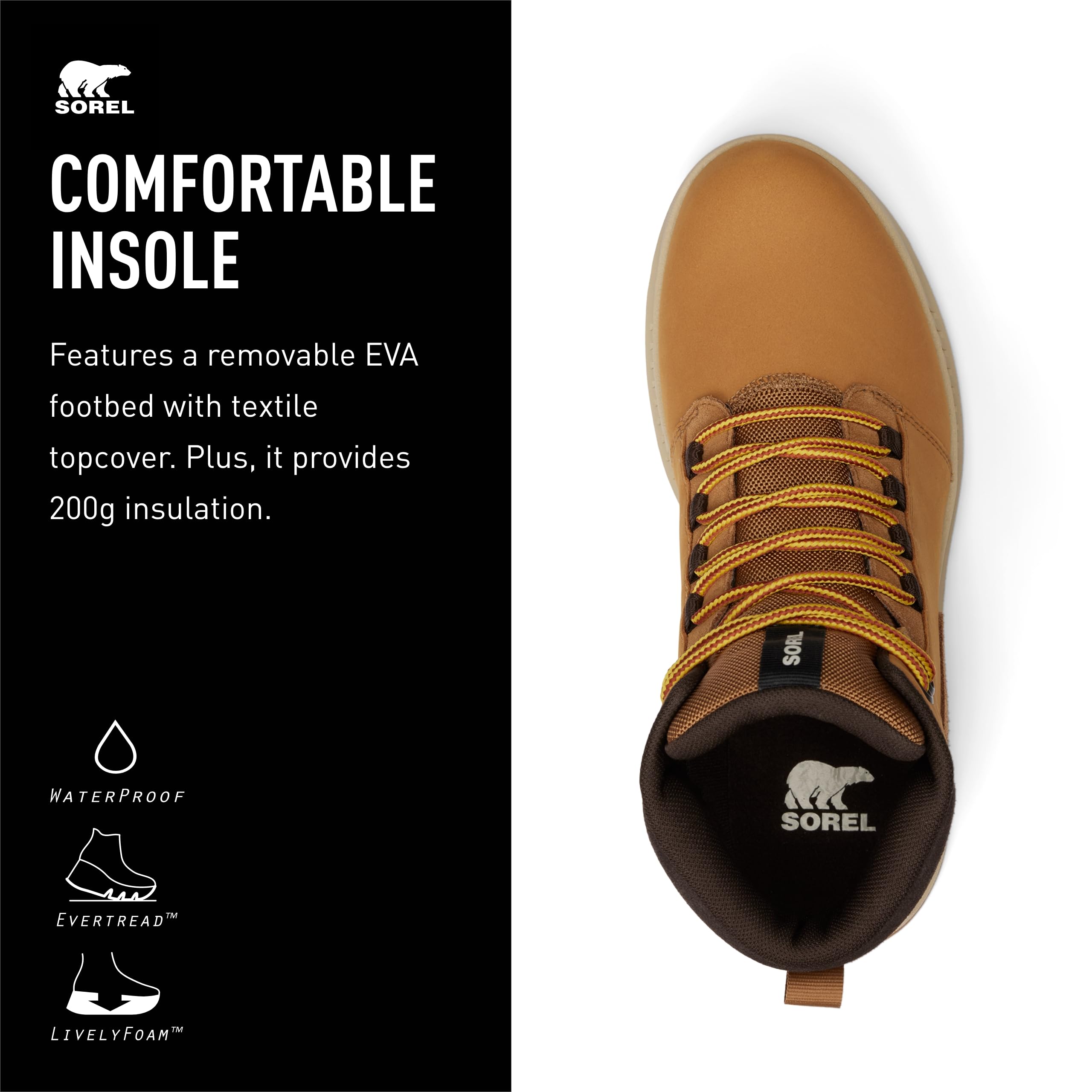 Foto 5 pulgar | Bota Sorel Mac Hill Lite Mid Plus Impermeable Para Hombre - Venta Internacional.