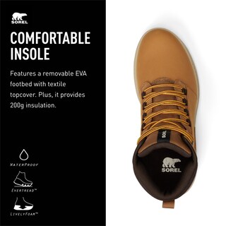 Foto 4 | Bota Sorel Mac Hill Lite Mid Plus Impermeable Para Hombre - Venta Internacional.