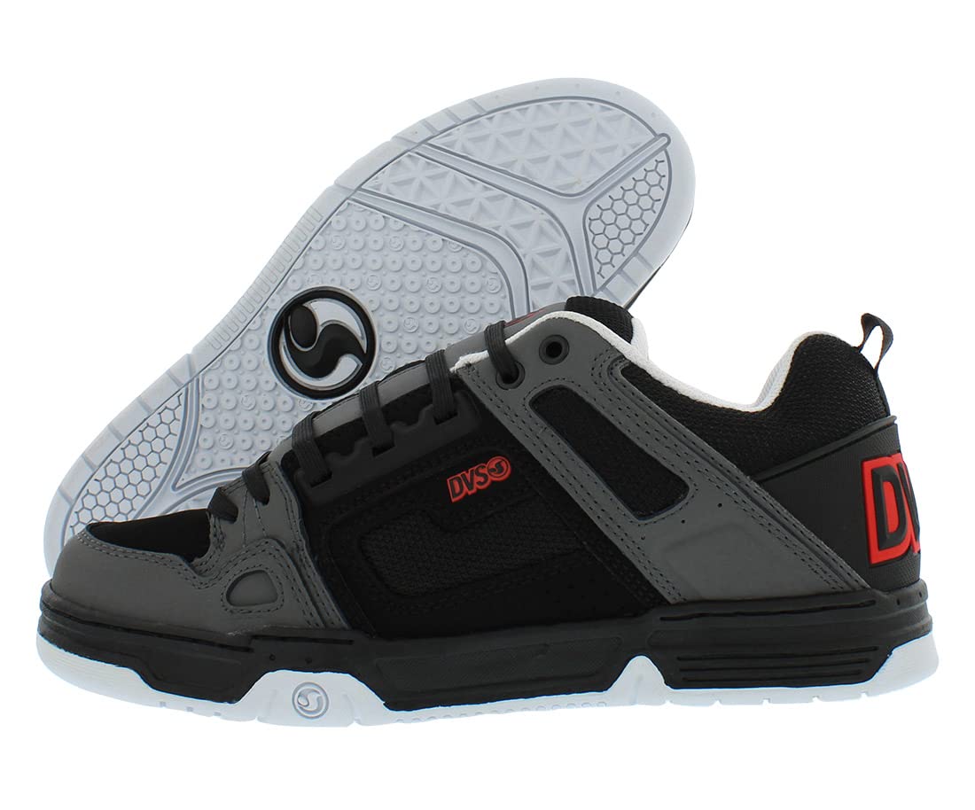 Foto 1 | Zapatos Dvs Comanche Skate Para Hombre, Negro, Antracita Y Rojo Nobuck - Venta Internacional.