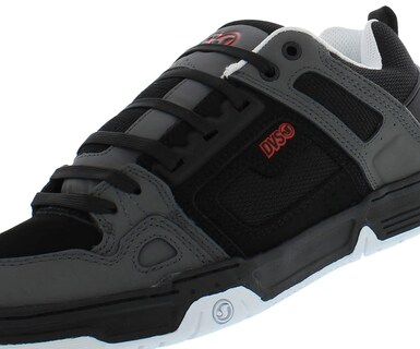 Foto 3 | Zapatos Dvs Comanche Skate Para Hombre, Negro, Antracita Y Rojo Nobuck - Venta Internacional.