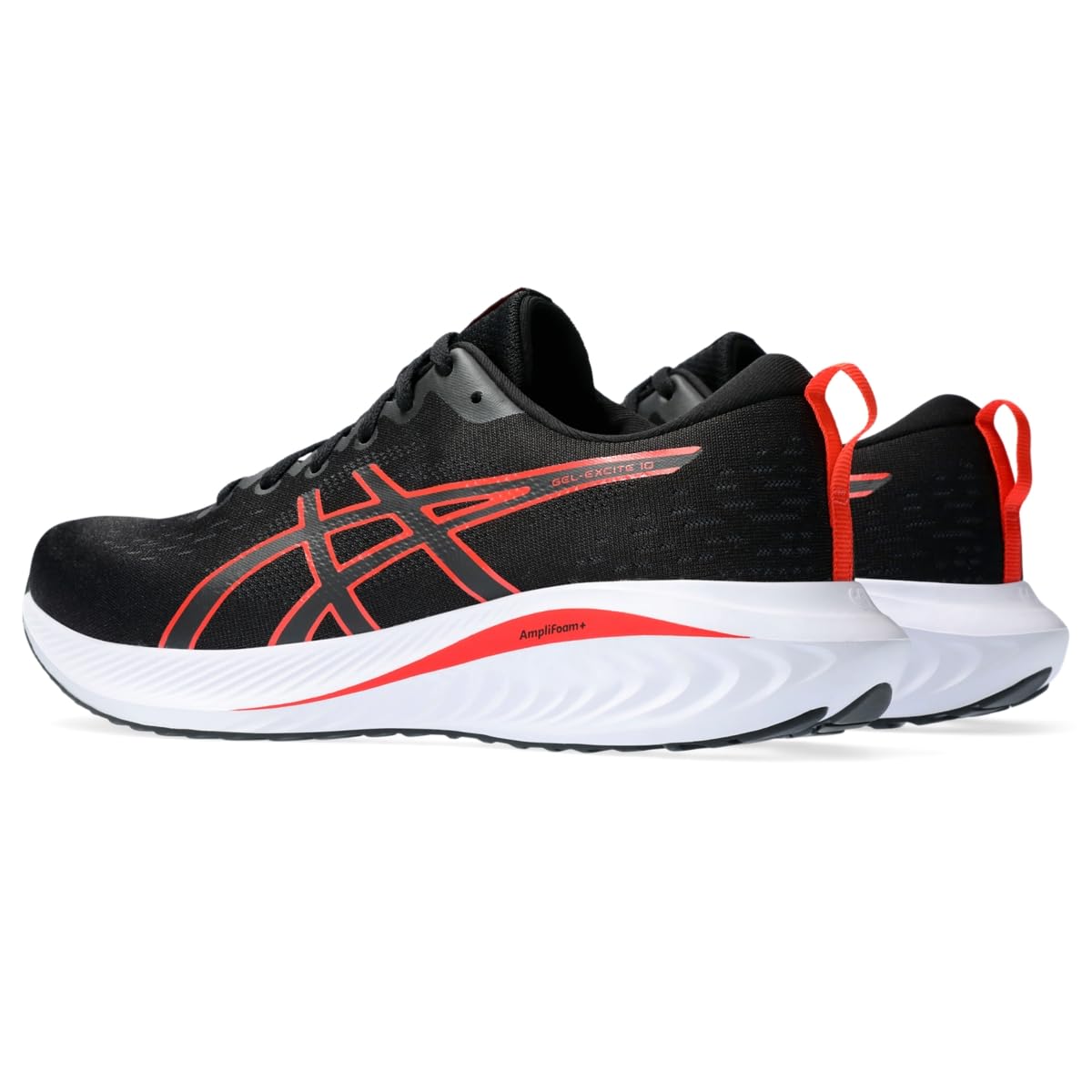Foto 4 pulgar | Zapatillas Para Correr Asics Gel-excite 10 Para Hombre, Color Negro/rojo Intenso - Venta Internacional.