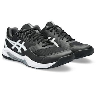 Foto 2 | Zapatilla De Tenis Asics Gel-dedicate 8 Para Hombre, Color Negro/blanco, Talla 9 - Venta Internacional.