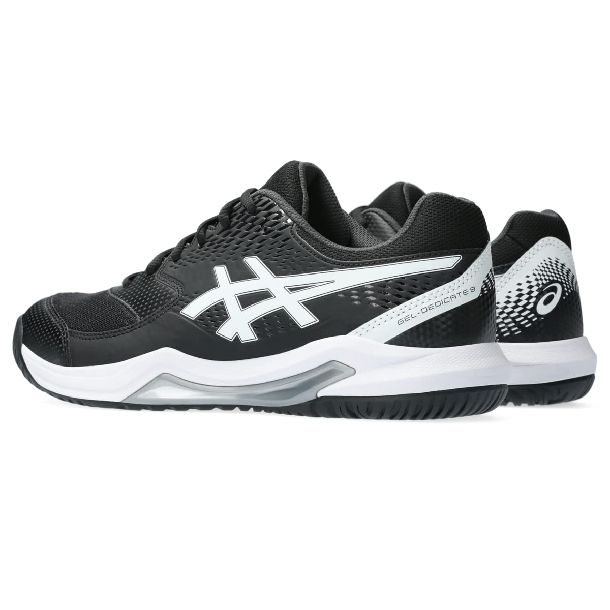 Foto 4 pulgar | Zapatilla De Tenis Asics Gel-dedicate 8 Para Hombre, Color Negro/blanco, Talla 9 - Venta Internacional.