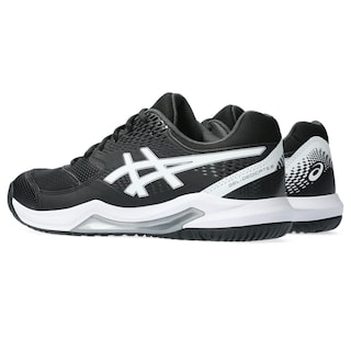 Foto 3 | Zapatilla De Tenis Asics Gel-dedicate 8 Para Hombre, Color Negro/blanco, Talla 9 - Venta Internacional.