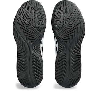 Foto 7 | Zapatilla De Tenis Asics Gel-dedicate 8 Para Hombre, Color Negro/blanco, Talla 9 - Venta Internacional.