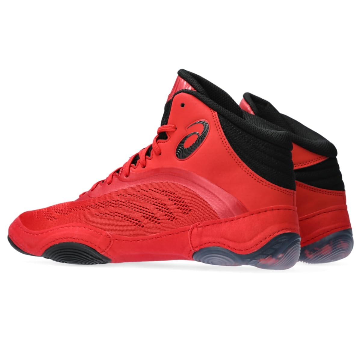 Foto 3 | Zapatos De Lucha Asics Split Elite Para Hombre Clásicos Rojos/negros - Venta Internacional.