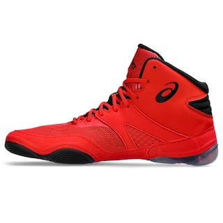 Foto 4 | Zapatos De Lucha Asics Split Elite Para Hombre Clásicos Rojos/negros - Venta Internacional.