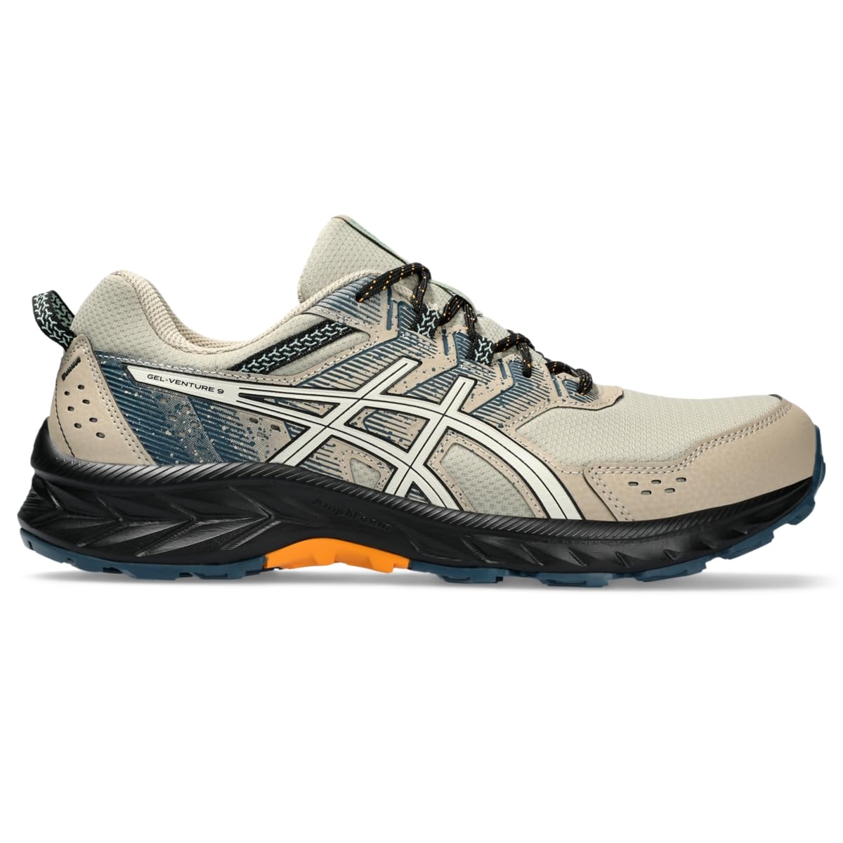 Foto 2 pulgar | Zapatillas Para Correr Asics Gel-venture 9 Para Hombre, Color Gris Pluma/abedul - Venta Internacional.