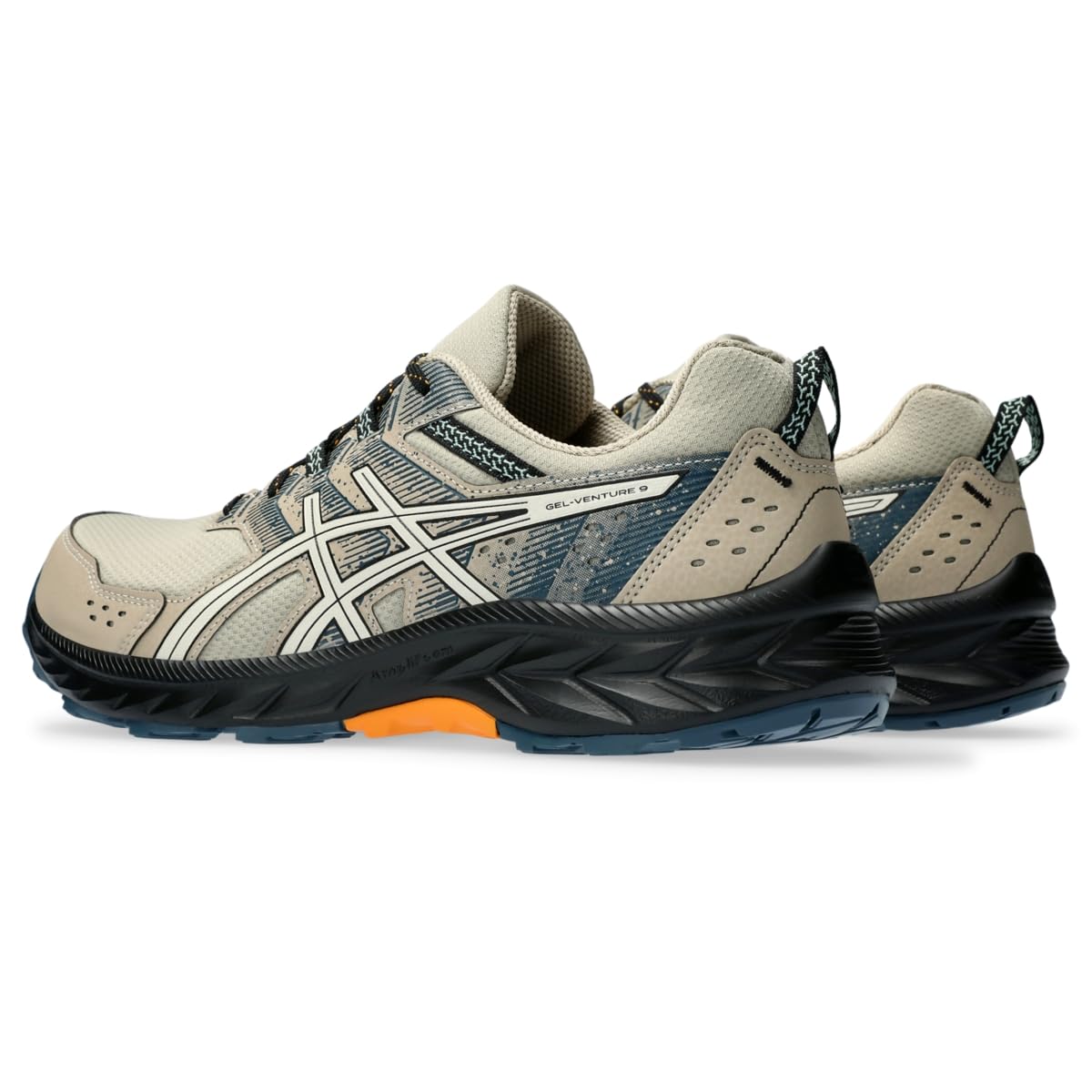Foto 4 pulgar | Zapatillas Para Correr Asics Gel-venture 9 Para Hombre, Color Gris Pluma/abedul - Venta Internacional.