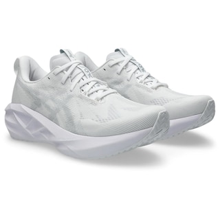 Foto 1 | Zapatillas De Running Asics Novablast 5 Para Hombre Blanco/gris Piamontés - Venta Internacional.