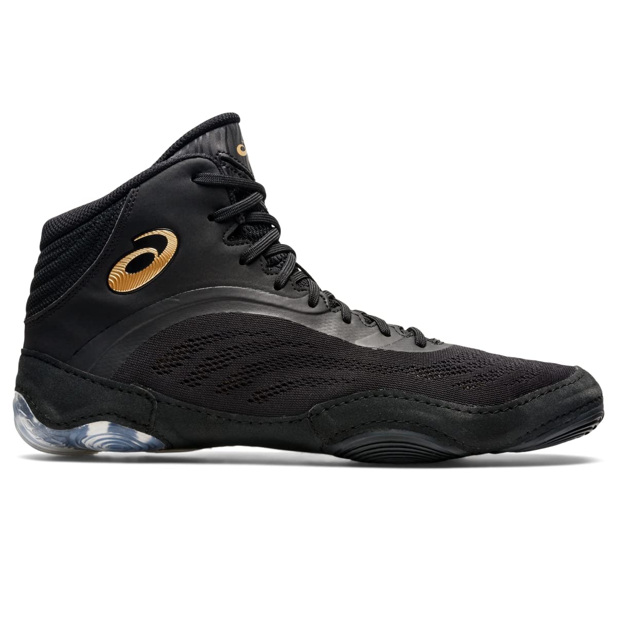Foto 2 pulgar | Zapatos De Lucha Asics Split Elite Para Hombre Negro/oro Puro - Venta Internacional.