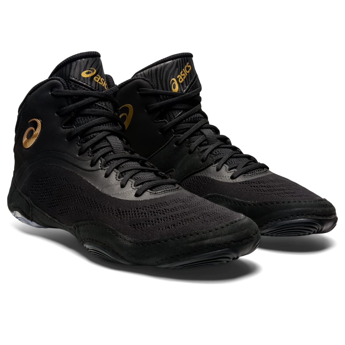 Foto 3 pulgar | Zapatos De Lucha Asics Split Elite Para Hombre Negro/oro Puro - Venta Internacional.
