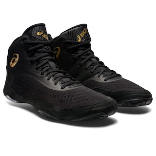 Foto 2 | Zapatos De Lucha Asics Split Elite Para Hombre Negro/oro Puro - Venta Internacional.