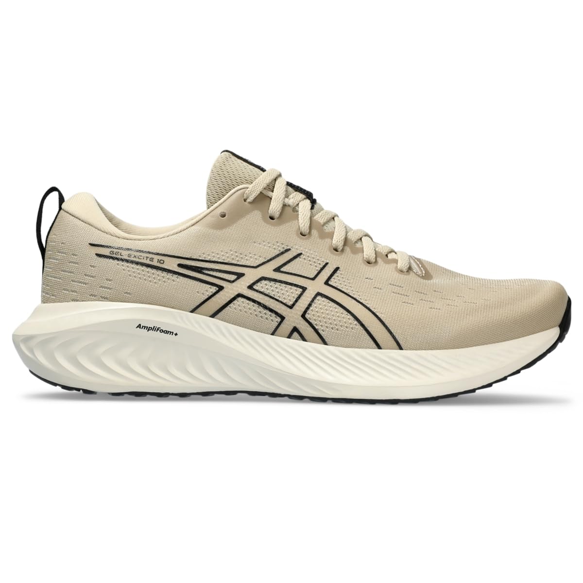Zapatillas Para Correr Asics Gel-excite 10 Para Hombre, Color Gris Pluma/negro - Venta Internacional.
