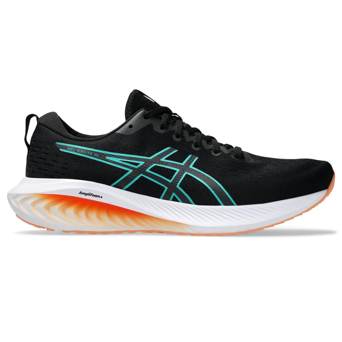 Zapatillas Para Correr Asics Gel-excite 10 Para Hombre, Color Negro/verde Azulado - Venta Internacional.