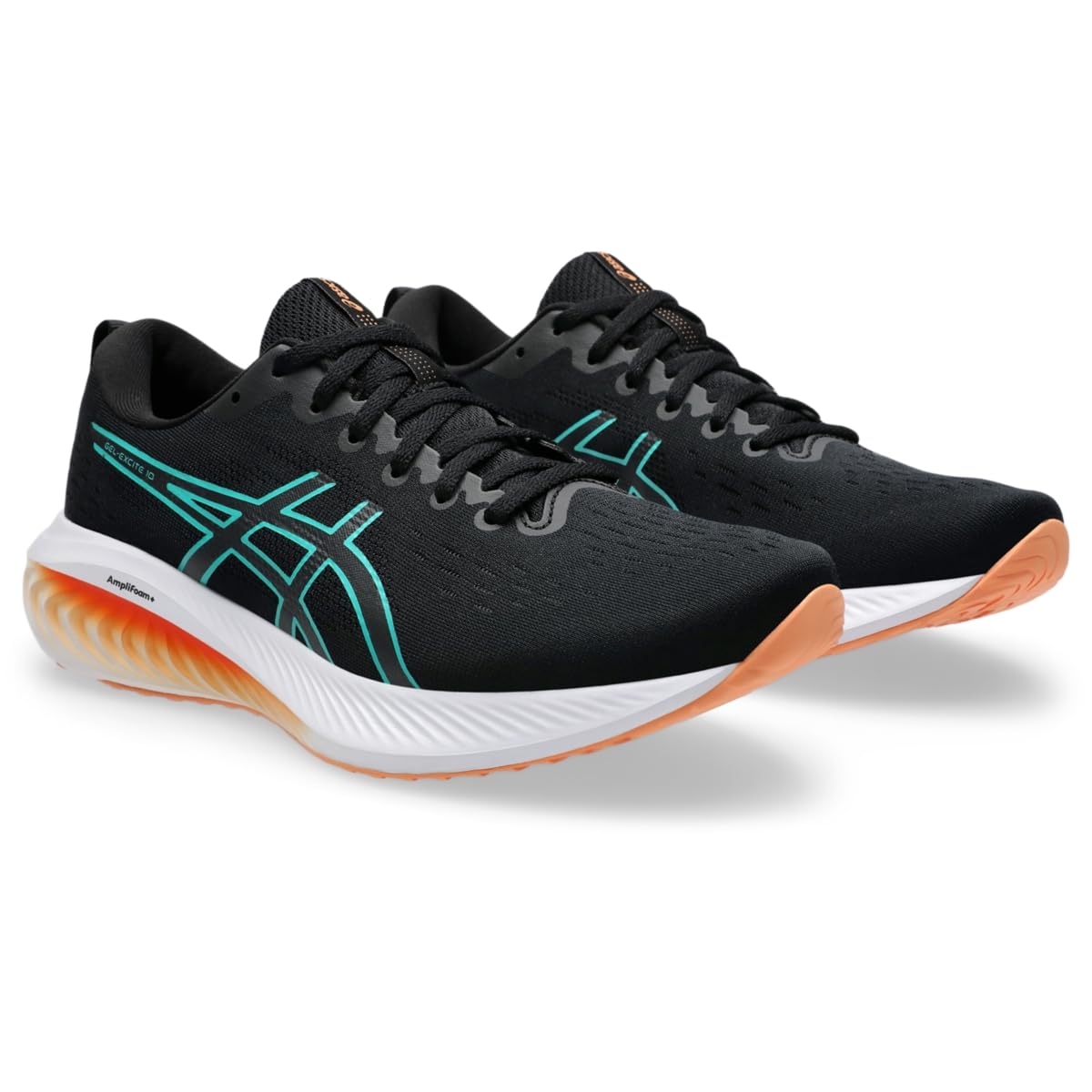 Foto 3 pulgar | Zapatillas Para Correr Asics Gel-excite 10 Para Hombre, Color Negro/verde Azulado - Venta Internacional.