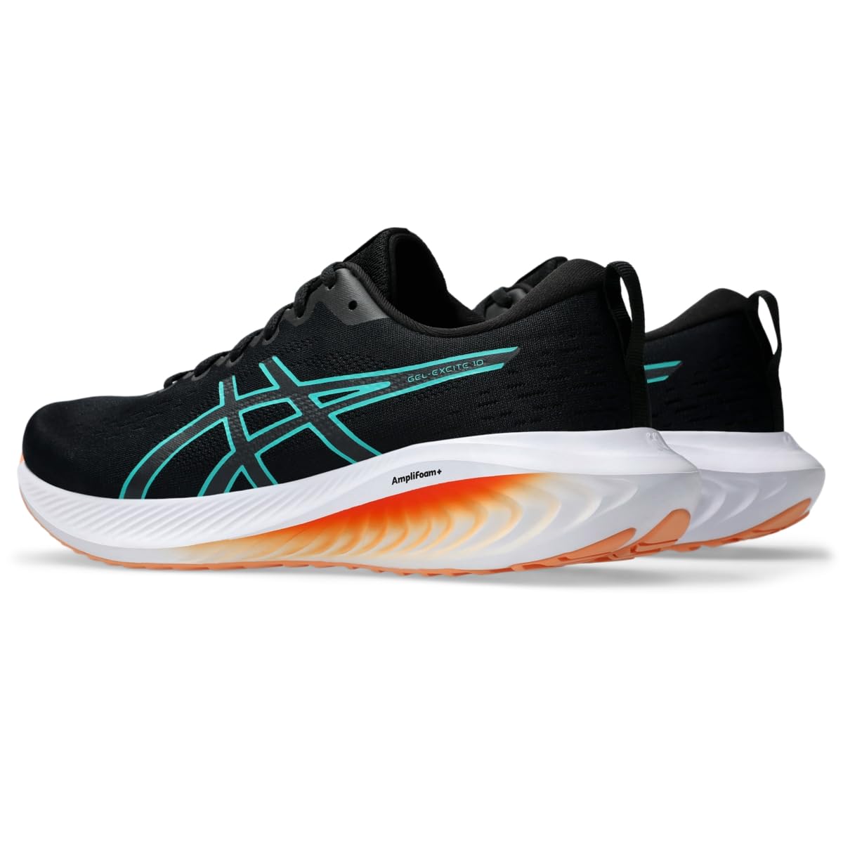 Foto 4 pulgar | Zapatillas Para Correr Asics Gel-excite 10 Para Hombre, Color Negro/verde Azulado - Venta Internacional.