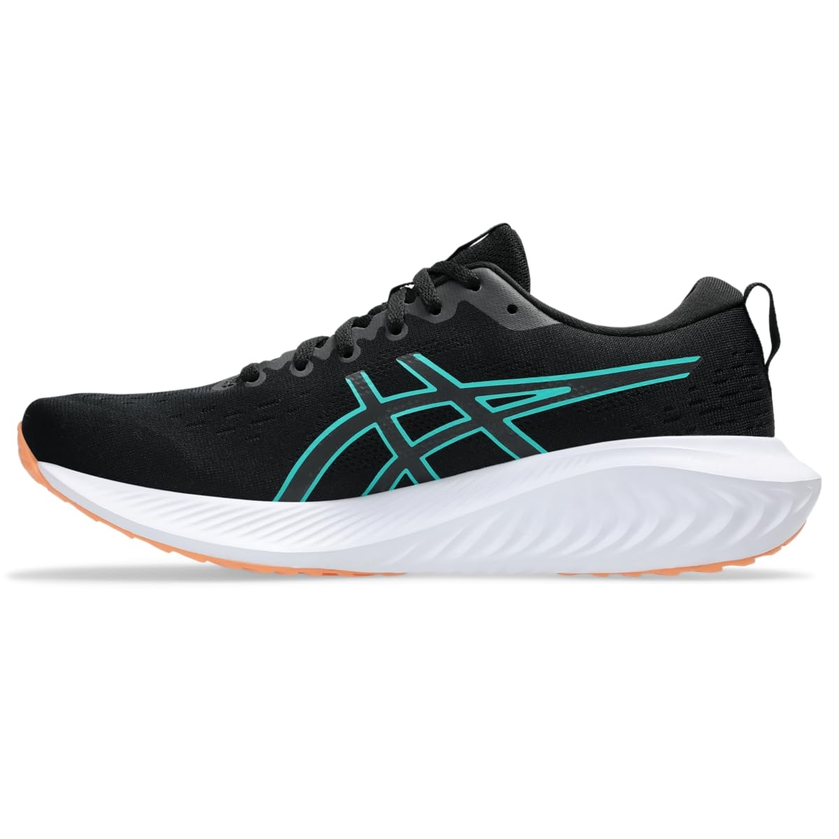Foto 5 pulgar | Zapatillas Para Correr Asics Gel-excite 10 Para Hombre, Color Negro/verde Azulado - Venta Internacional.