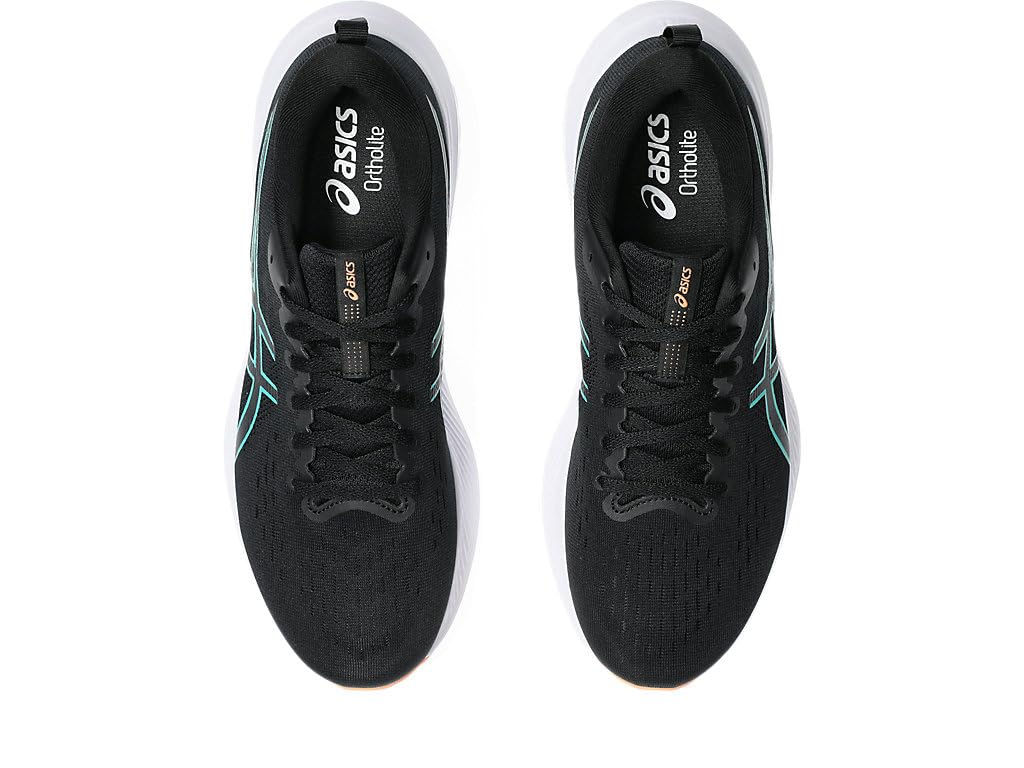 Foto 7 pulgar | Zapatillas Para Correr Asics Gel-excite 10 Para Hombre, Color Negro/verde Azulado - Venta Internacional.
