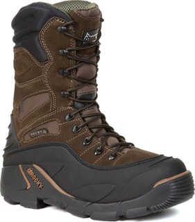 Foto 1 | Bota De Caza Rocky Blizzard Stalker Pro Para Hombre, Color Marrón Y Negro - Venta Internacional.