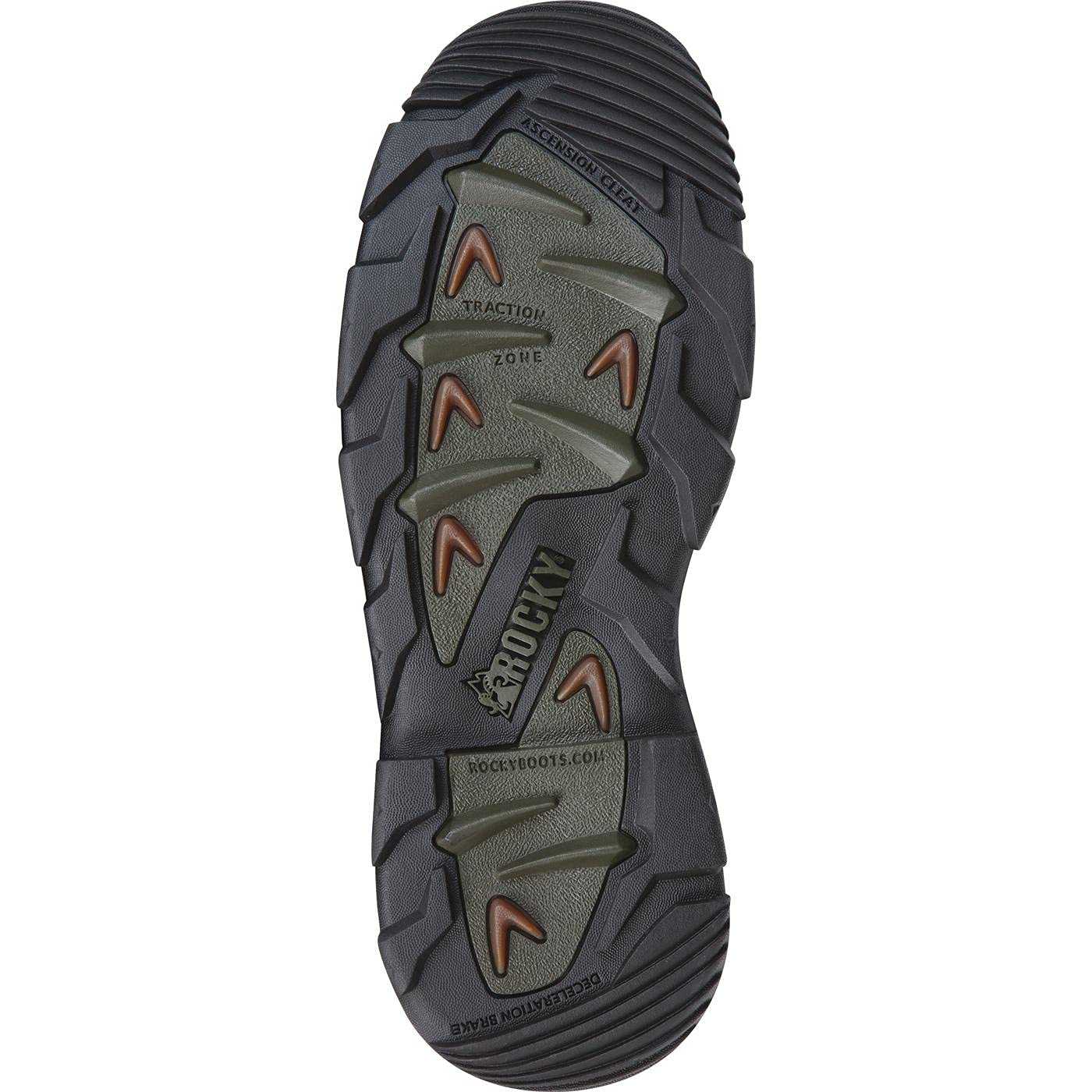Foto 3 pulgar | Bota De Caza Rocky Blizzard Stalker Pro Para Hombre, Color Marrón Y Negro - Venta Internacional.