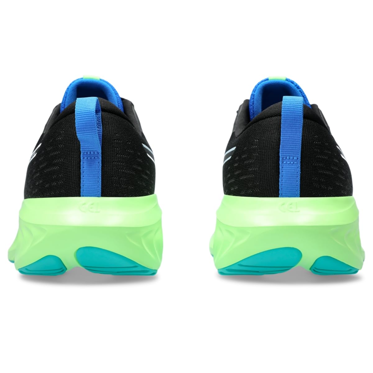 Foto 5 | Zapatillas De Running Asics Gel-excite 10 Para Hombre, Color Negro Y Azul Claro - Venta Internacional.