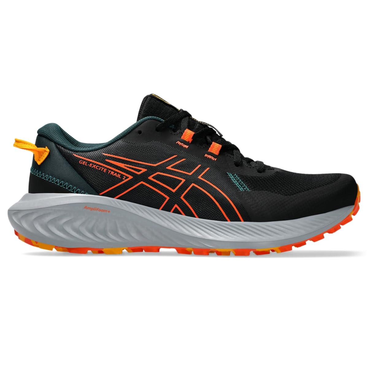 Zapatillas De Running Asics Gel-excite Trail 2 Para Hombre Negro/naranja - Venta Internacional.