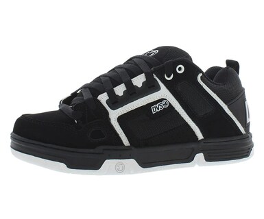Foto 1 | Zapatilla De Skate Dvs Comanche Para Hombre, Color Negro/blanco, Nobuck, Talla 6 - Venta Internacional.