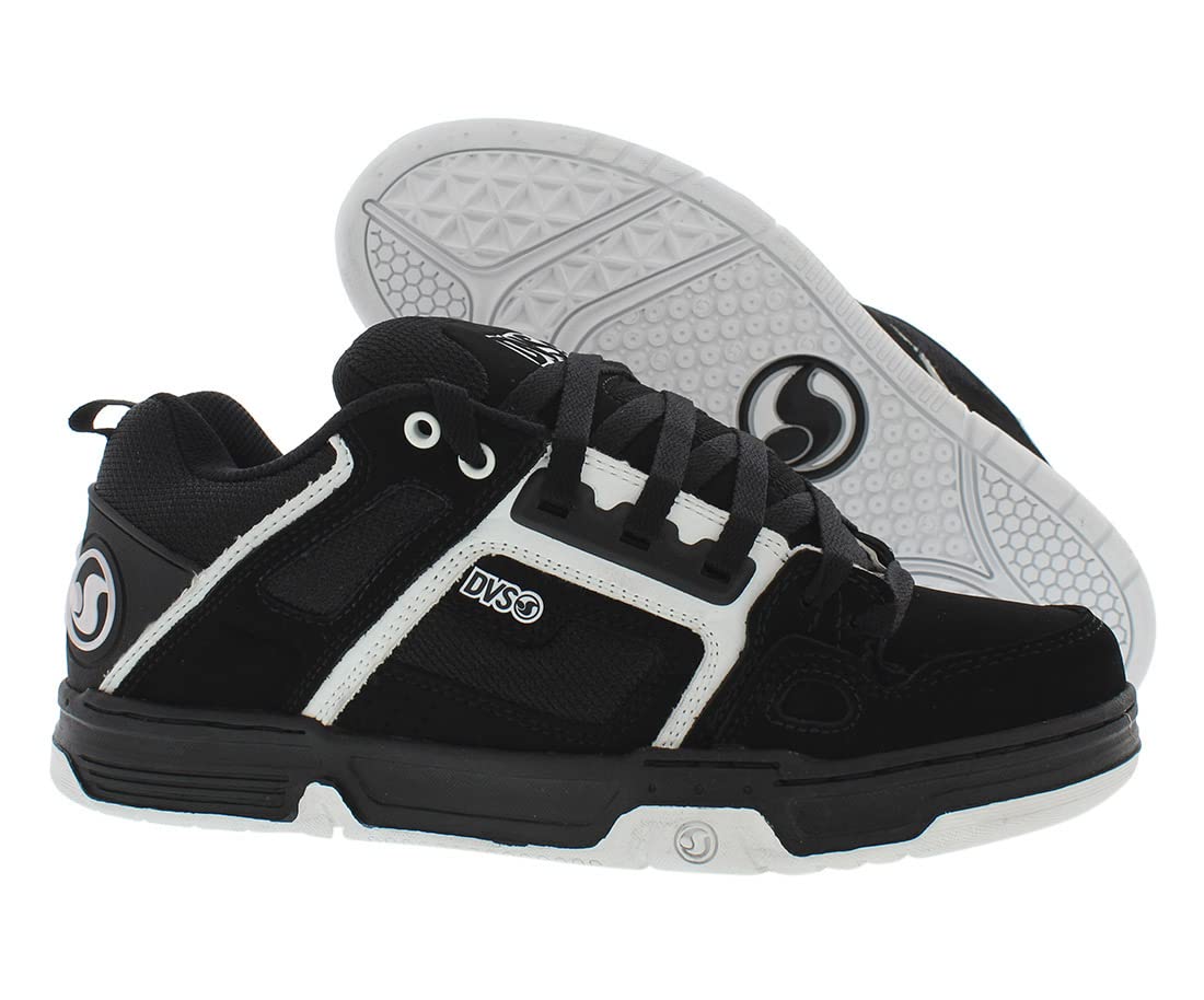 Foto 7 | Zapatilla De Skate Dvs Comanche Para Hombre, Color Negro/blanco, Nobuck, Talla 6 - Venta Internacional.