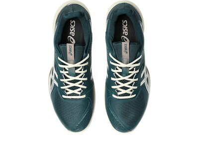 Foto 6 | Zapatillas De Tenis Asics Solution Speed Flytefoam 3 Para Hombre, Color Verde - Venta Internacional.