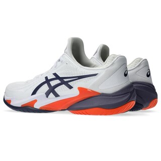 Foto 3 | Zapatillas De Tenis Asics Court Flytefoam 3 Para Hombre Blanco/grisáceo - Venta Internacional.