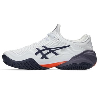 Foto 4 | Zapatillas De Tenis Asics Court Flytefoam 3 Para Hombre Blanco/grisáceo - Venta Internacional.