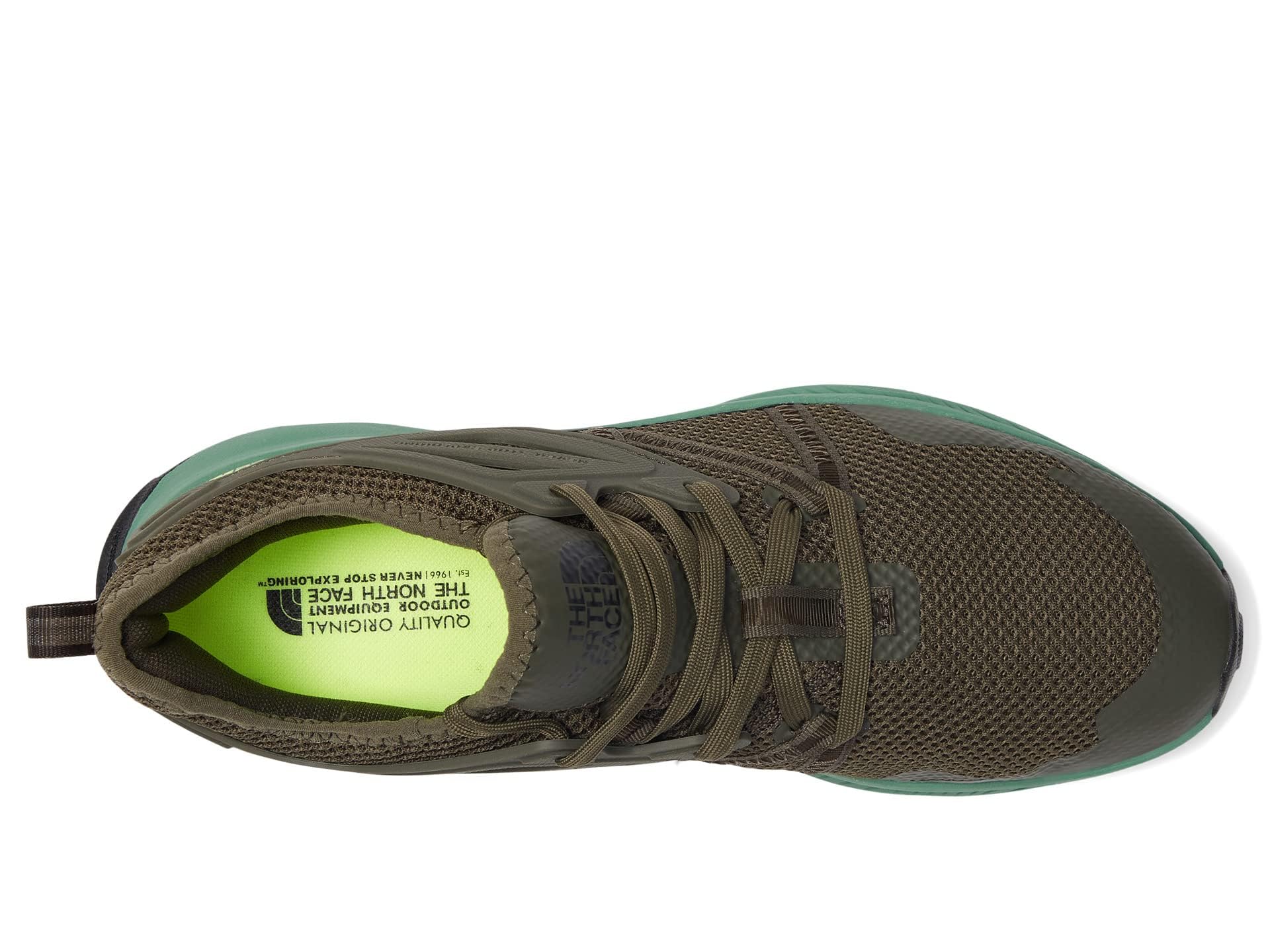Foto 3 pulgar | Zapatillas De Senderismo The North Face Oxeye Para Hombre, Color Verde, Talla 12 - Venta Internacional.