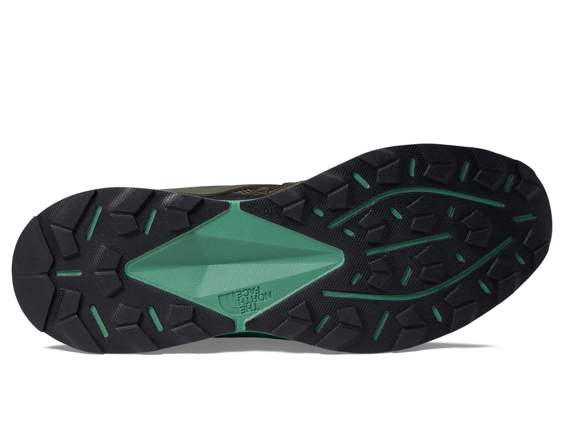 Foto 3 | Zapatillas De Senderismo The North Face Oxeye Para Hombre, Color Verde, Talla 12 - Venta Internacional.