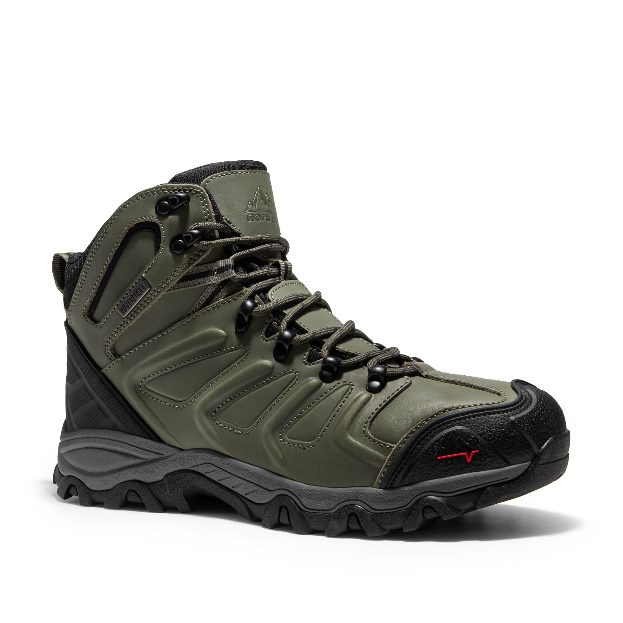 Foto 4 pulgar | Botas De Senderismo Nortiv 8 Armadillo Impermeables Para Hombre, Talla 15 - Venta Internacional.