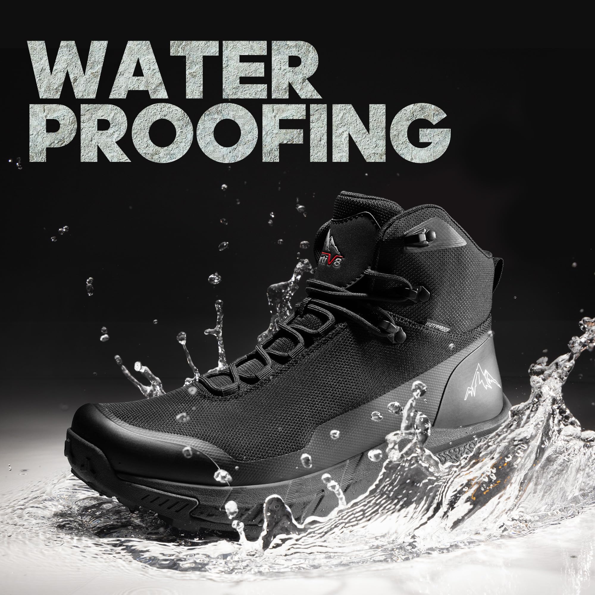 Foto 2 | Botas De Senderismo Nortiv 8 Hydrotrek Impermeables Para Hombre Talla 11 - Venta Internacional.