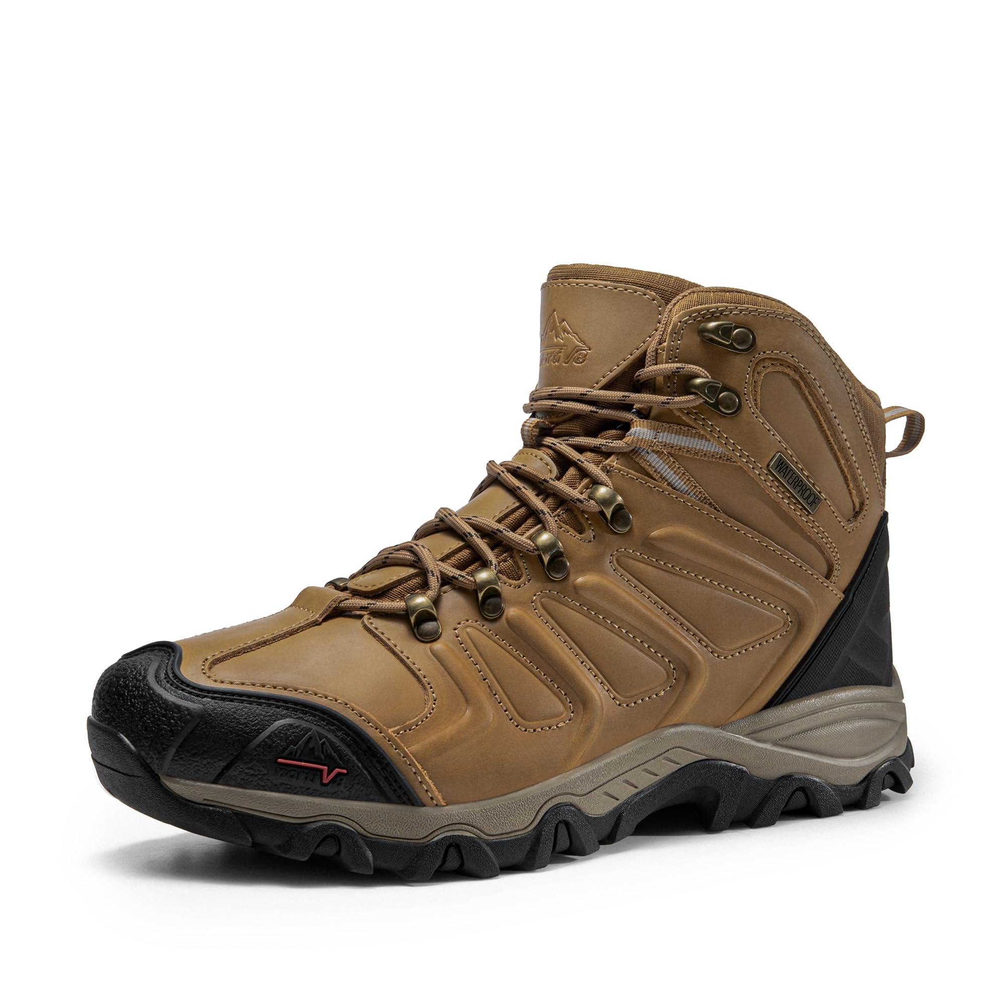 Foto 2 pulgar | Botas De Senderismo Nortiv 8 Armadillo Impermeables Para Hombre, Color Marrón 6.5us - Venta Internacional.