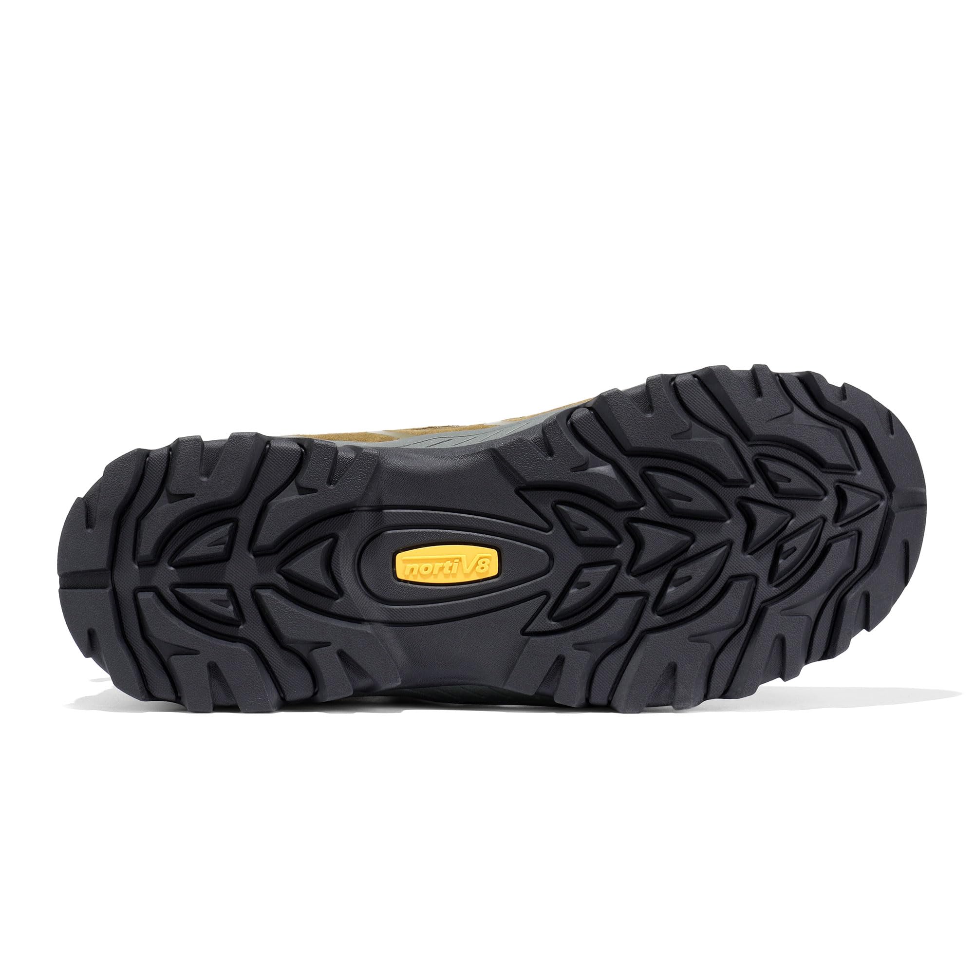 Foto 5 | Botas De Senderismo Nortiv 8 Armadillo Impermeables Para Hombre, Talla 8.5, Color Oliva - Venta Internacional.