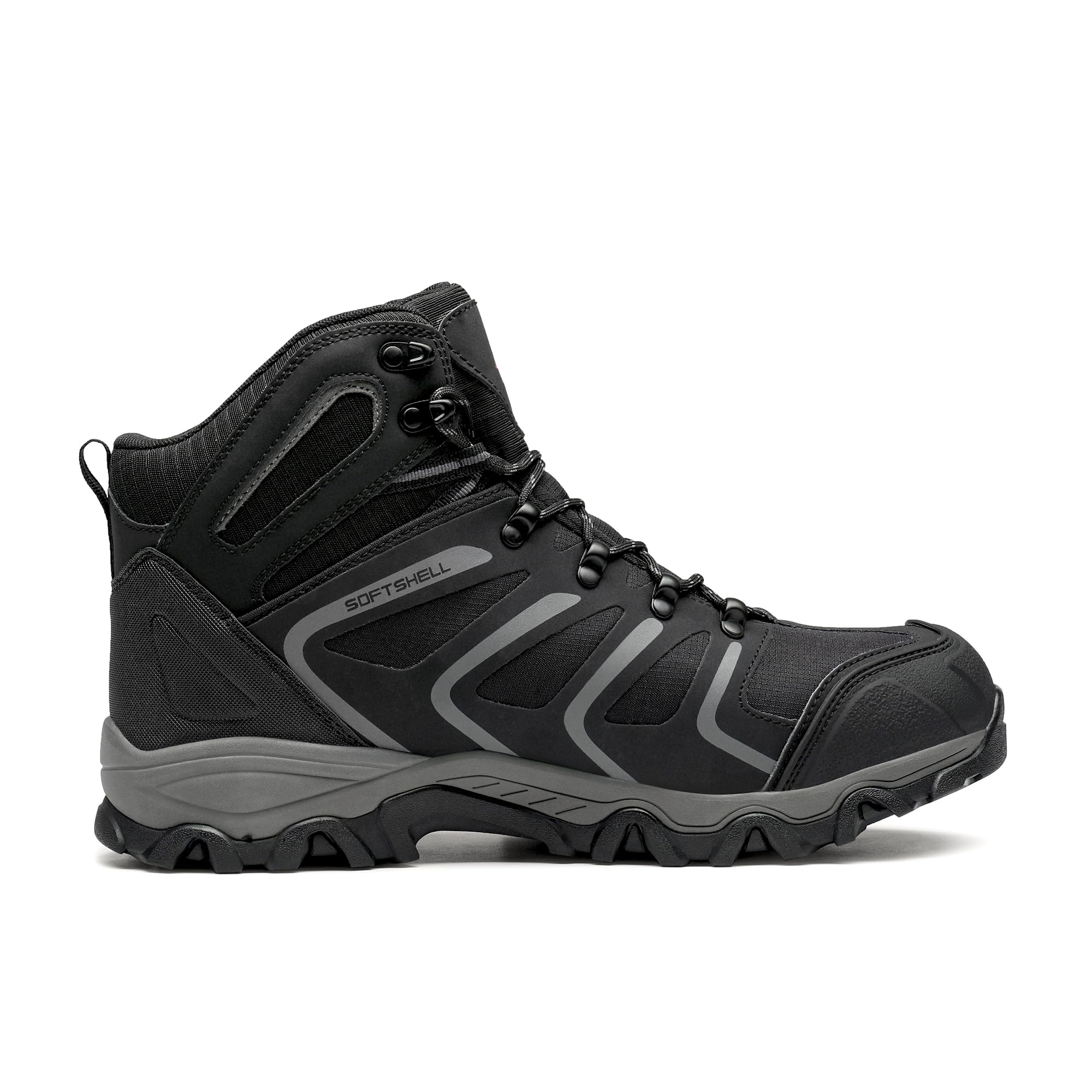 Foto 4 pulgar | Botas De Senderismo Nortiv 8 Armadillo Impermeables Para Hombre, Color Negro, Talla 15 - Venta Internacional.