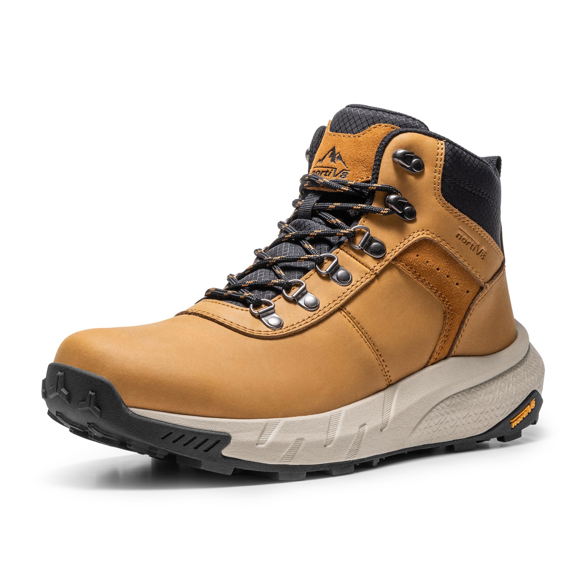 Foto 2 pulgar | Botas De Senderismo Nortiv 8 Nmumhb2505 Impermeables De Cuero Para Hombre, Color Marrón - Venta Internacional.