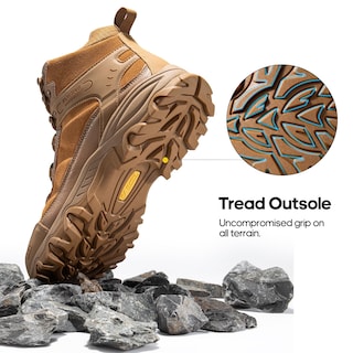 Foto 5 | Botas De Senderismo Nortiv 8 Paladin Impermeables Para Hombre, Talla 9.5 - Venta Internacional.