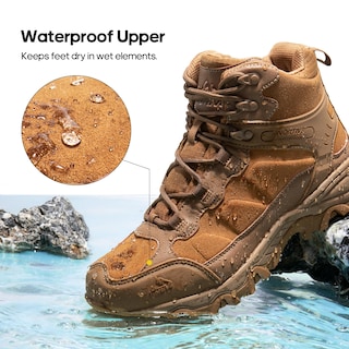 Foto 7 | Botas De Senderismo Nortiv 8 Paladin Impermeables Para Hombre, Talla 9.5 - Venta Internacional.