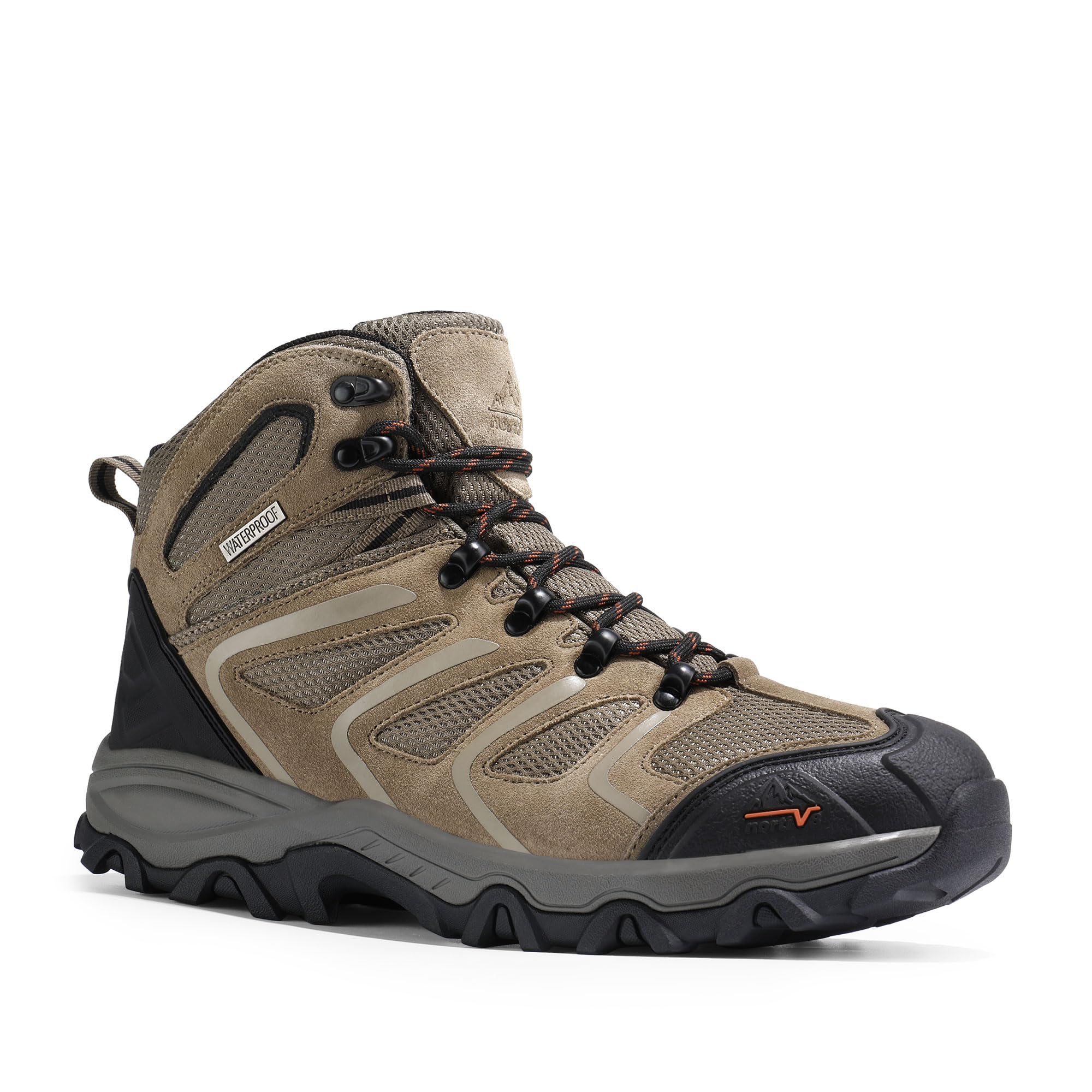 Foto 4 pulgar | Botas De Senderismo Nortiv 8 Armadillo Impermeables Para Hombre, Talla 15 - Venta Internacional.