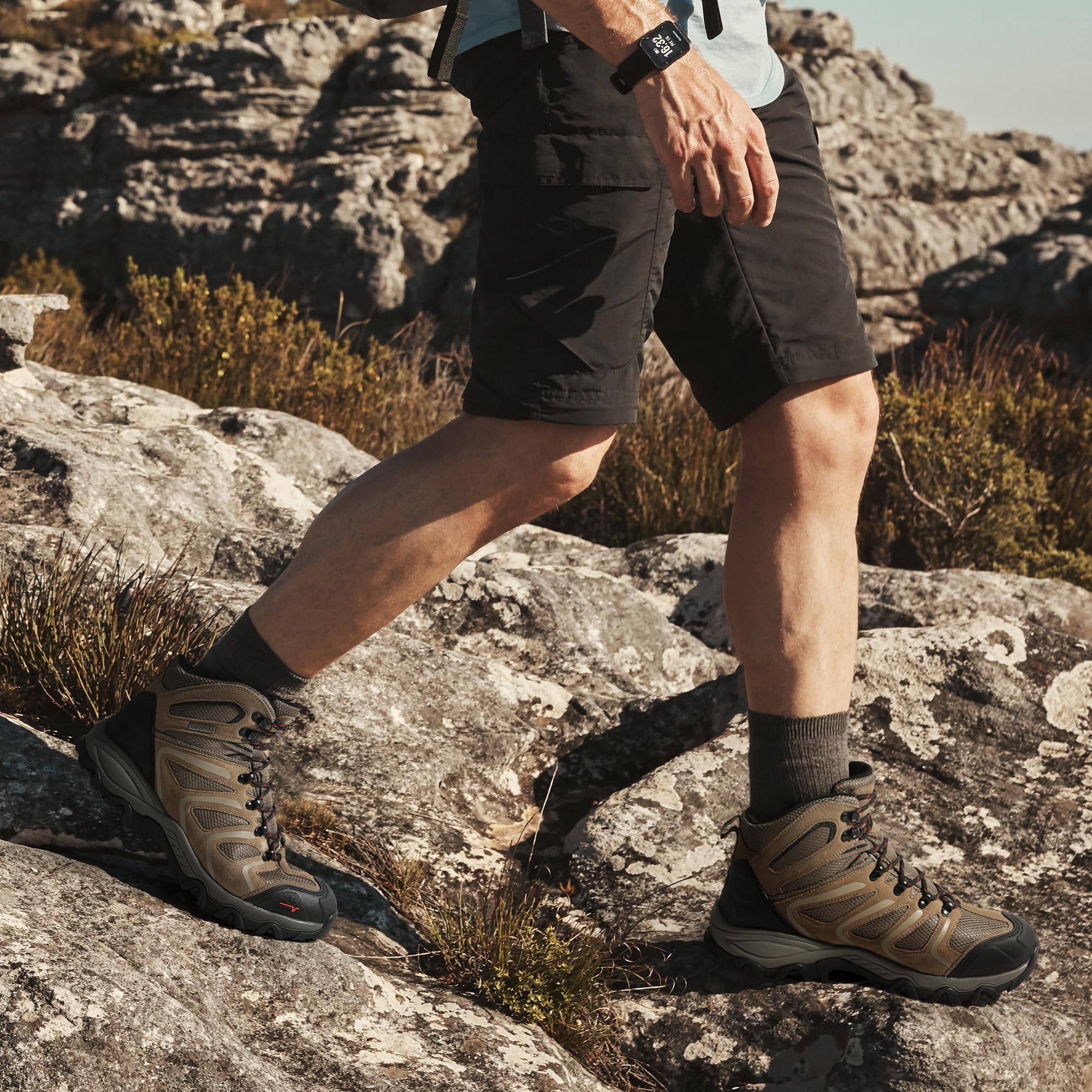 Foto 7 pulgar | Botas De Senderismo Nortiv 8 Armadillo Impermeables Para Hombre, Talla 15 - Venta Internacional.
