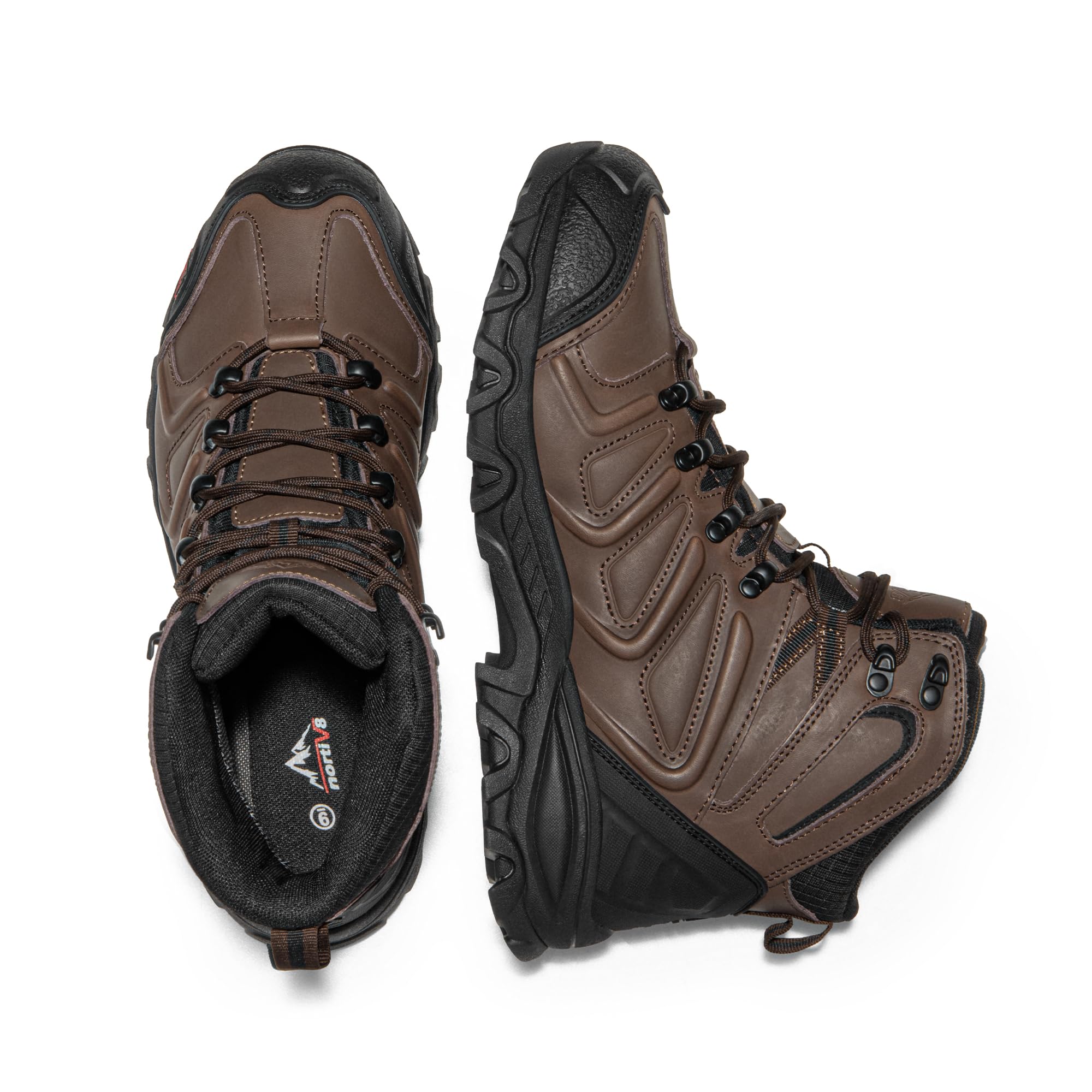 Foto 5 pulgar | Botas De Senderismo Nortiv 8 Armadillo Impermeables Para Hombre Talla 8.5 - Venta Internacional.