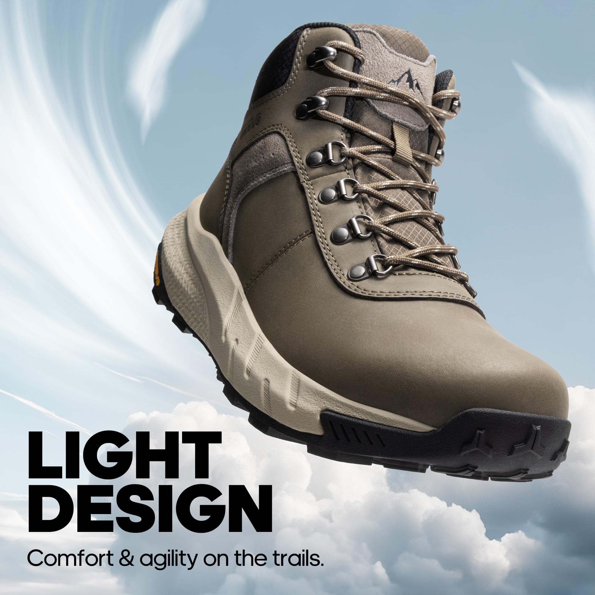 Foto 4 pulgar | Botas De Senderismo Nortiv 8 Nmumhb2505 Impermeables De Piel Para Hombre, Color Oliva 8.5 - Venta Internacional.