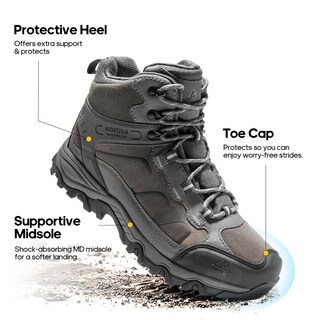Foto 6 | Botas De Senderismo Nortiv 8 Paladin Impermeables Para Hombre, Talla 9.5 - Venta Internacional.