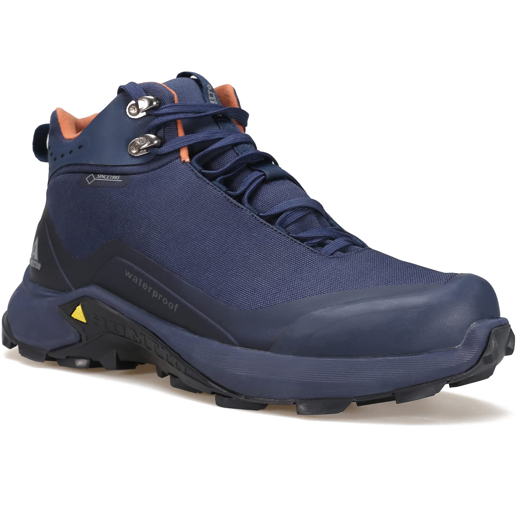 Foto 2 pulgar | Botas De Senderismo Humtto All-terrain Impermeables Para Hombre Azul 8.5 - Venta Internacional.